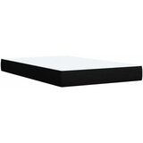  Krevet od pjene s madracem i LED-om Crna 120 x 190 cm Tkanina - Crna 120 x 190 cm Dizajn linija | shoptok.hr