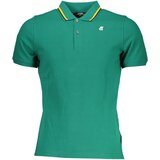 K-Way Zelena Mu&amp;scaron;ka Polo Majica Kratkih Rukava Slike