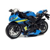  Dječji motor za igru Sounds 1:14 sa zvučnim efektima - plavi | shoptok.hr