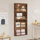  Polica za časopise s policom 2 pcs Staro drvo 60 x 12 x 70 cm | shoptok.hr
