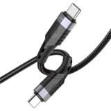  USB kabal BOROFONE BU35 Type-C Influence charging data cable black USB to Type-C, 1,2m, 3A | Eponuda.ba