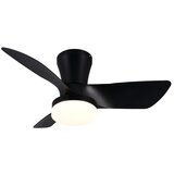 Trio Leuchten Stropni ventilator Randers (Crna, 76 cm, 20 W, Topla bijela) | shoptok.hr