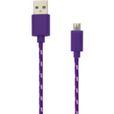 S Box KABEL USB A Muški -> MICRO USB Muški 1 m Ljubičasti, (08-usb-1031u) | shoptok.hr
