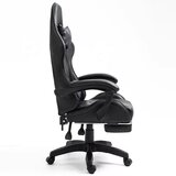  Gaming stolica sa osloncem za noge LE TOY - crna | Shoptok.si