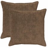  Presvlaka za jastuk 2 kom. HOUTEN Svijetlosmeđa 60 x 60 cm - Dizajn s paspulom Svijetlosmeđa 60 x 60 cm | shoptok.hr