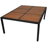 Ambia Garden vrtna garnitura jeklo črna, barve akacije | Shoptok.si