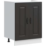 vidaXL Osnovna omarica za umivalnik Kalmar črna 60x46x81,5 cm | Shoptok.si