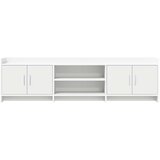 vidaXL ormar 168 x 33 x 47 cm Bijela Konstruirano drvo | shoptok.hr