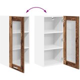  Viseći ormarić s policom Riga 2 pcs Staro drvo 40 x 31 x 80 cm | shoptok.hr
