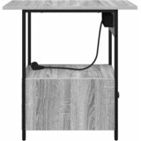  Noćni ormar Siva Sonoma 60 x 30 x 61 cm Konstruirano drvo | Eponuda.com