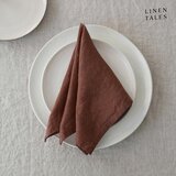 Linen Tales Laneni ubrusi u setu 2 kom 40x40 cm Chocolate – | shoptok.hr