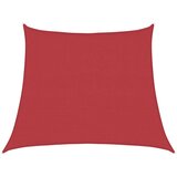  Jedro za zaštitu od sunca 160 g/m² crveno 3/4 x 3 m HDPE | shoptok.hr
