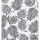  Vanjski tepih ARAKIL bijelo-crni 190 x 290 cm PP Bijela | Shoptok.si