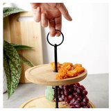 Vilde Bambusov pladenj, dvonadstropni, 24 cm, (5000019634) | Shoptok.si