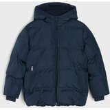 Sinsay Pamučna puffer jakna s kapuljačom i reflektirajućim detaljima | shoptok.hr