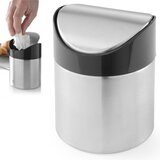 Hendi Namizni koš za smeti z gibljivim pokrovom iz nerjavečega jekla, premer. 95 mm - 440711, (21101911) | Shoptok.si