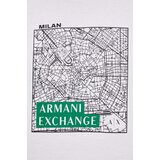Armani Exchange Pamučna majica boja: bijela, s tiskom | shoptok.hr