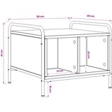  Stolić za kavu Staro drvo 50 x 49 x 41 cm Konstruirano drvo | shoptok.hr