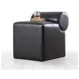 Atelier Del Sofa Rohin Deri Puf - Black Black Pouffe | Eponuda.ba