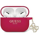 Guess OVITEK GUAP2LECG4M ZA AIRPODS PRO 2 OVITEK VIJOLIČEN/MAGENTA TEKOČI SILIKONSKI BLEŠČEČ TRIKOTNIK ČAR, (22006259) | Shoptok.si
