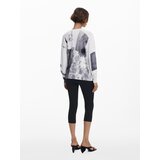 Desigual Pulover siva / antracit siva / bijela | shoptok.hr