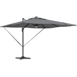 Roma Suncobran Antracit 286 x 284 x 270 cm Aluminij i poliester | Eponuda.com