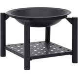 Posuda za vatru sa žaračem 54 x 54 x 55 cm čelična | shoptok.hr