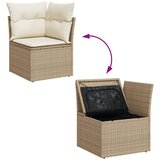  11-dijelni set vrtnih sofa od poliratana s jastucima bež | shoptok.hr