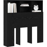  Glava kreveta s ormarićem Zidne Crni hrast 100 x 19 x 103,5 cm | shoptok.hr
