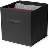Compactor Črna tekstilna &amp;scaron;katla za shranjevanje 31x31x31 cm &amp;ndash; Slike