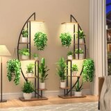 Smania Moonflower™ stalak za biljke u obliku polumjeseca s rasvjetom | shoptok.hr