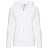 Fruit Of The Loom White hoodie zipped Cene