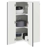  Kuhinjski element Črna 57 x 57 x 100 cm Konstruiran les, (5000131744) | Shoptok.si