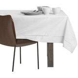 AmeliaHome stolnjak Vesta s manšetom i obrubom 140x240 cm, bijela | shoptok.hr