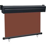 vidaXL Balkonska stranska tenda 120x250 cm rjava, (20966216) | Shoptok.si