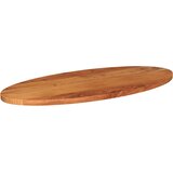 Stolna ploča 140x60x3,8 cm ovalna od masivnog drva bagrema | shoptok.hr