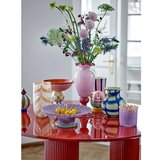 Bloomingville Rožnata steklena vaza (višina 34 cm) Frills – | Shoptok.si