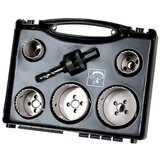 Wolfcraft Set krunastih testera BiM u koferu sa adapterom 3764000 fi 35 40 51 65 68 | ePonuda.com