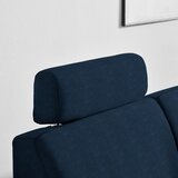 XORA SEDEŽNA GARNITURA, tkanina temno modra | Shoptok.si