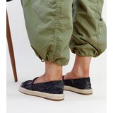 Gemre Black Glossy Espadrilles Surana | shoptok.hr