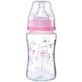 BabyOno Bočica antikolik 240 ml roza | shoptok.hr