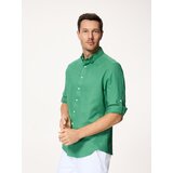 Reserved Regular fit obična košulja - zelena | shoptok.hr