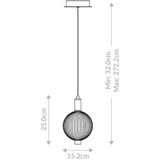 Elstead Lighting VISEČA NIHALNA SVETILKA Eurofase 15,2/272 cm 12 W | Shoptok.si