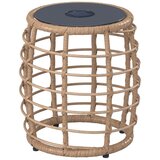 Modern Living Set Za Balkon Leni, Črna, Naravna, Bež, 3-Delno | Shoptok.si