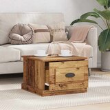 vidaXL Kava Stol Staro drvo 50 x 50 x 35 cm Konstruirano drvo | shoptok.hr