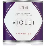 Items Essential 09 / Violet dišeča sveča 100 g