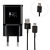 Samsung HIŠNI POLNILEC EP-TA20 z kablom USB-Type C (DG950) - črn (Bulk) | Shoptok.si