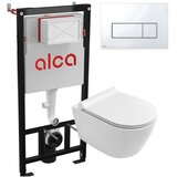 Alca set modul ugradni vodokotlić i thin hrom tipka i giusta ultima vortex wc šolja i slim soft close daska Cene