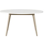Oliver Furniture® lesena otroška mizica pingpong white/oak | Shoptok.si
