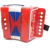 Dječja Harmonika Classic, insturment Harmonika Crvena